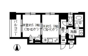 エルラッソ入谷の物件間取画像